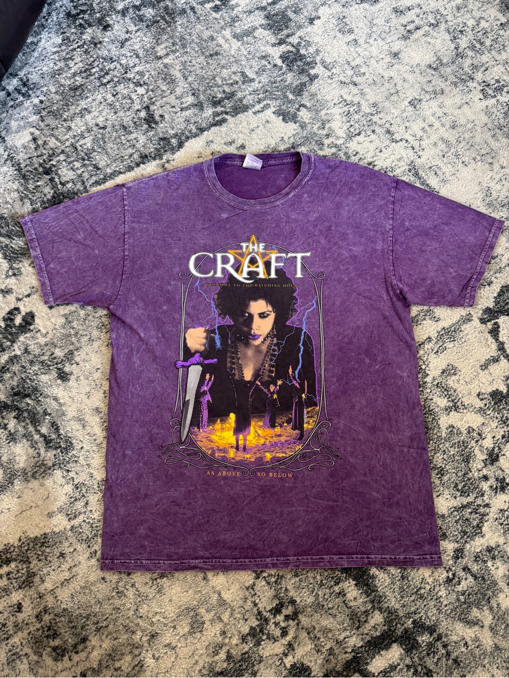 Graveyard Goods The Craft As Above So Below Tie Dye T Shirt